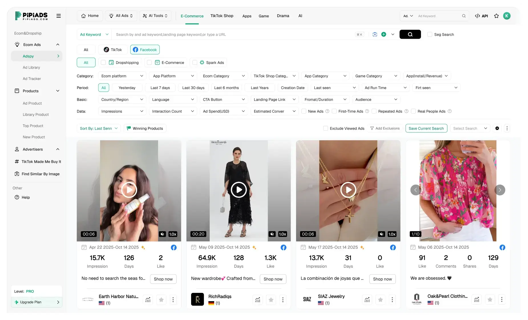 Publicités Facebook E-commerce