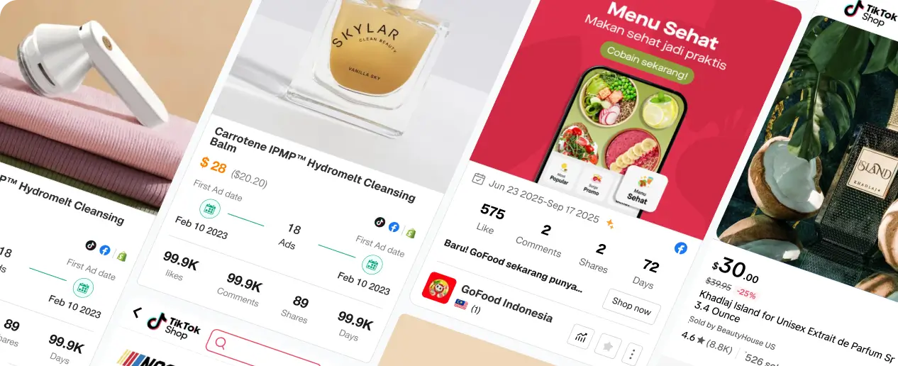 Produits, Apps & Pages de Destination