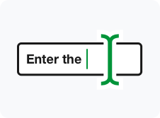 Enter the information
